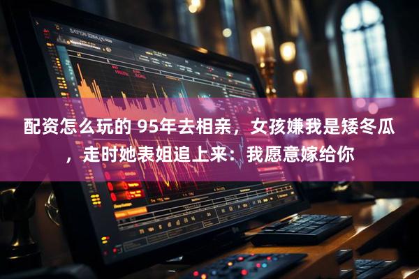 配资怎么玩的 95年去相亲,女孩嫌我是矮冬瓜,走时她表姐追上来:我愿意嫁给你